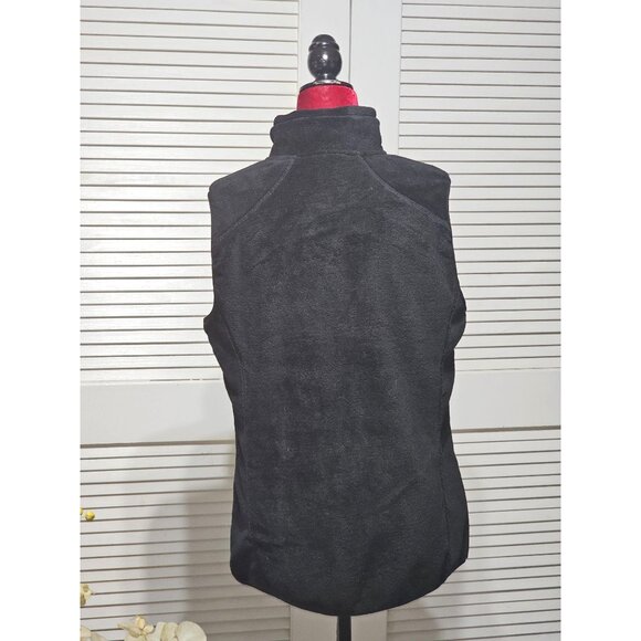 NWT  White Sierra Women's Black Fleece Cozy Zip-Up Lightweight  Vest Sz XL 2882 - Picture 6 of 13